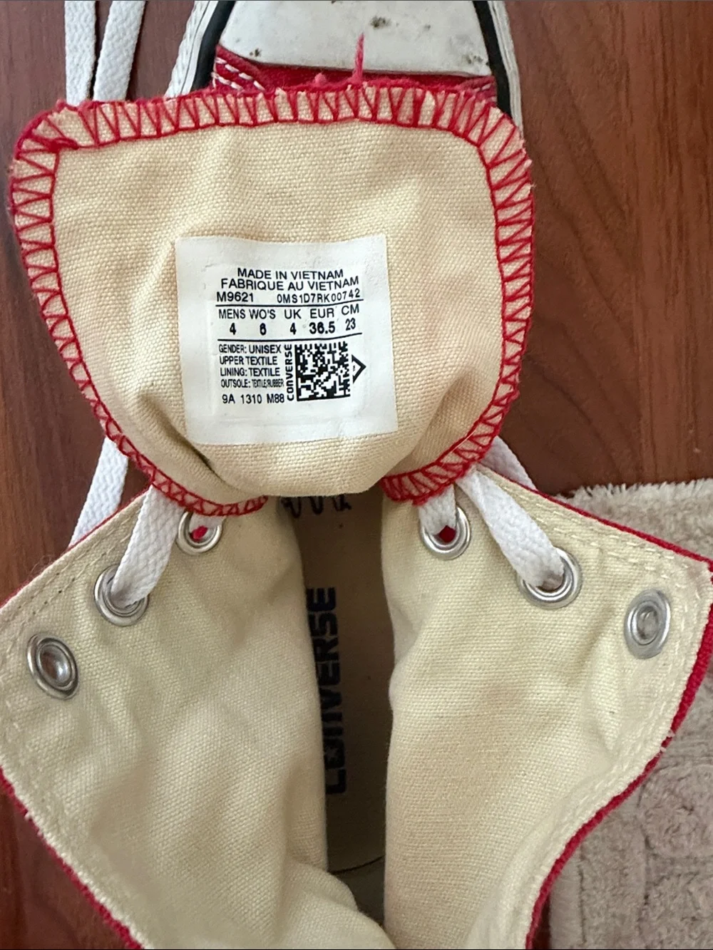 Converse Kids Red High Top All Star Sneakers